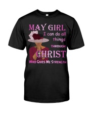 May Girl Christ Classic T-Shirt tile