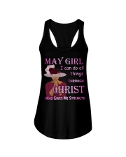 May Girl Christ Ladies Flowy Tank tile