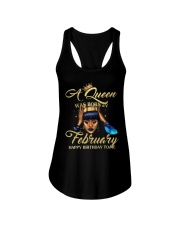 FEBRUARY QUEEN Ladies Flowy Tank tile