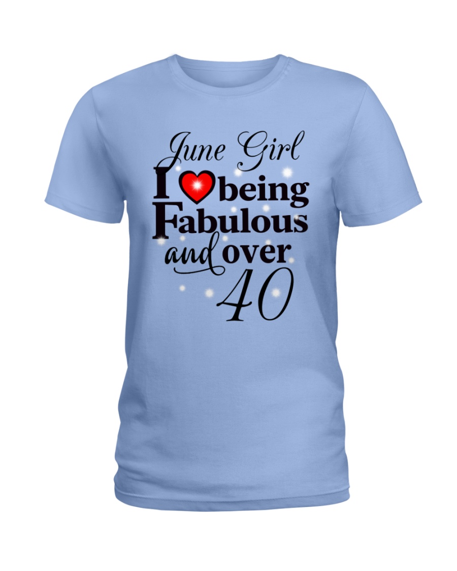 Fabulous over 40 T6 Ladies T-Shirt