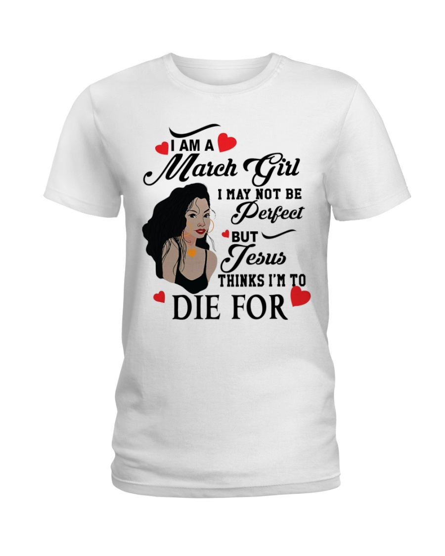 MARCH GIRL Ladies T-Shirt