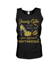 January Queen Unisex Tank thumbnail