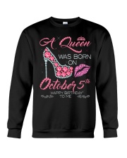 OCTOBER QUEEN 5 Crewneck Sweatshirt tile