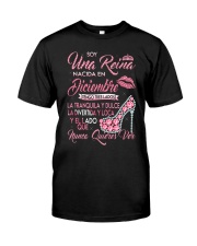 Camisetas Sublimadas Mujer Para Reinas Diciembre Classic T-Shirt thumbnail