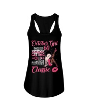 OCTOBER GIRL OVER 60 Ladies Flowy Tank thumbnail