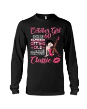 OCTOBER GIRL OVER 60 Long Sleeve Tee thumbnail