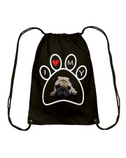 Pug Lover Tote Bag Drawstring Bag thumbnail