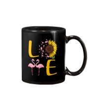 LOVE - Flamingos Mug tile