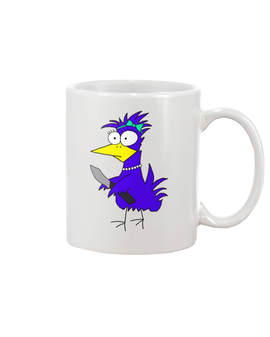 Burr Bird Betty for Your Beverage Mug