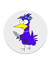 Burr Bird Betty for Your Beverage Circle Coaster thumbnail