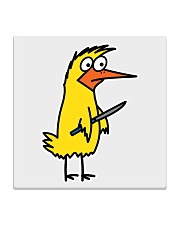 Burr Bird Dan for Your Beverage Square Coaster tile
