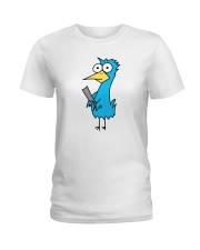 Burr Bird Huey Ladies T-Shirt tile