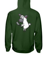 BirdShot IV and Floyd Dark Hooded Sweatshirt back