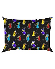 Burr Birds on Your Pillow Rectangular Pillowcase back