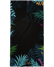 Jungle palm echo Premium Beach Towel thumbnail