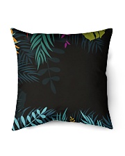 Jungle palm echo Indoor Pillow - 18” x 18” back