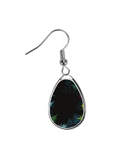 Jungle palm echo Teardrop Earrings thumbnail