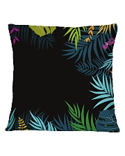 Jungle palm echo Square Pillowcase thumbnail