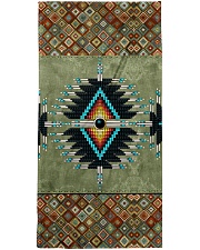 Green Pattern Premium Beach Towel thumbnail