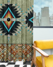 Green Pattern Window Curtain - Blackout aos-window-curtains-blackout-50x84-lifestyle-front-03