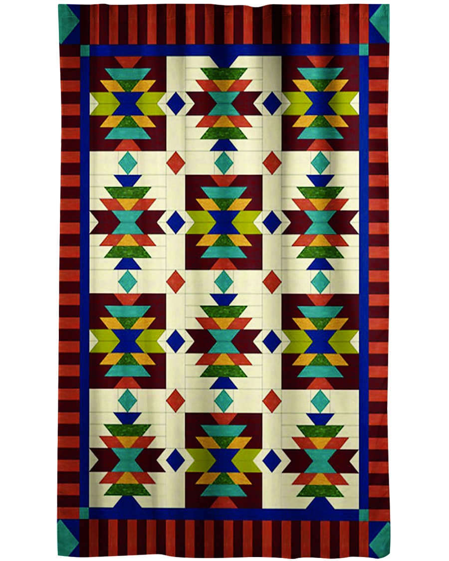 Patchwork Window Curtain - Blackout