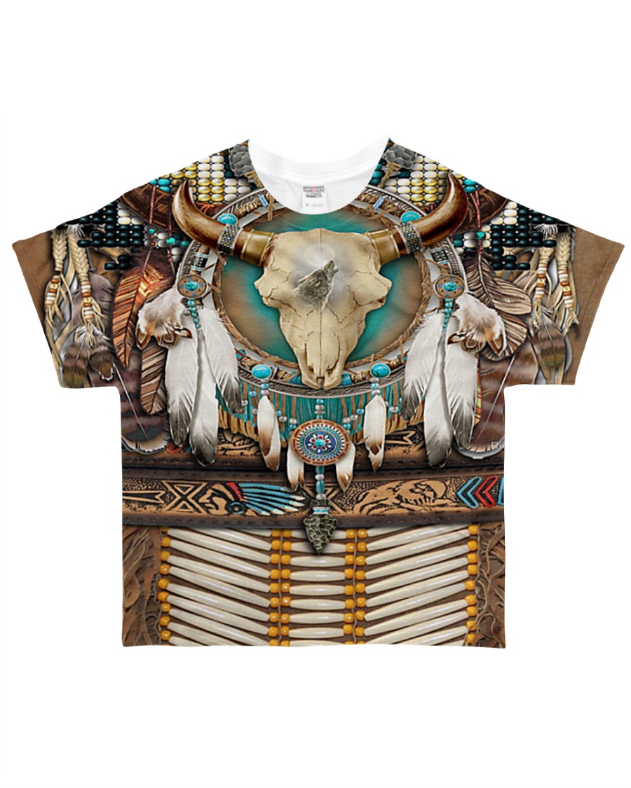 Bison Motifs All-over T-Shirt