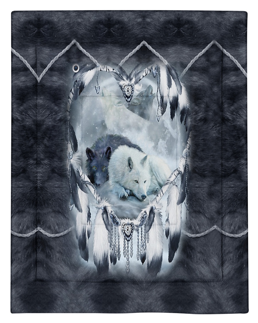 Lovely Wolf Comforter - Twin