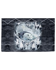 Lovely Wolf Woven Rug - 3' x 2' thumbnail