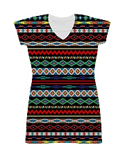 Black Pattern All-over Dress thumbnail