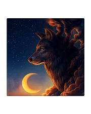 Night Wolf Square Coaster thumbnail