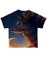 Night Wolf All-over T-Shirt back