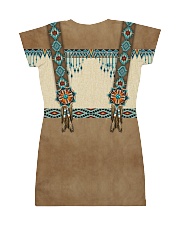 Native Pattern All-over Dress back