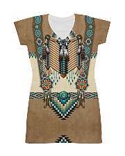 Native Pattern All-over Dress front