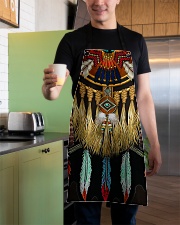 Black Pattern Apron aos-apron-27x30-lifestyle-front-04