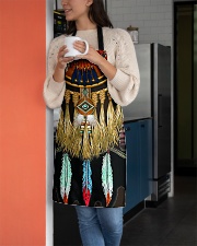 Black Pattern Apron aos-apron-27x30-lifestyle-front-05