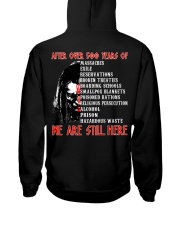 We are still here Hooded Sweatshirt back