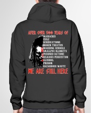 We are still here Hooded Sweatshirt garment-hooded-sweatshirt-back-04