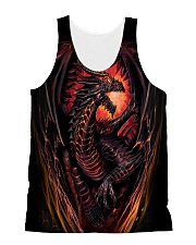 Fire Dragon All-over Unisex Tank thumbnail