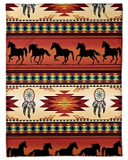 Horse Pattern Small Fleece Blanket - 30" x 40" thumbnail