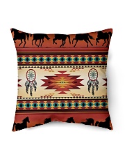 Horse Pattern Indoor Pillow - 16” x 16” thumbnail