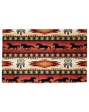 Horse Pattern Woven Rug - 3' x 2' thumbnail