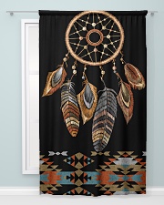 Black Dreamcatcher Window Curtain - Blackout aos-window-curtains-blackout-50x84-lifestyle-front-04