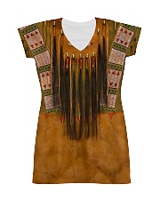 Yellow Moss All-over Dress thumbnail