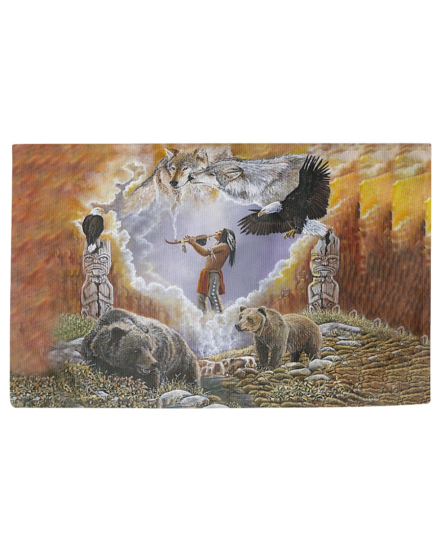 Animal Spirit Woven Rug - 3' x 2'