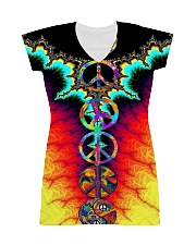 Hippie Colorful All-over Dress thumbnail