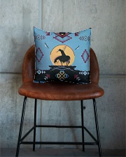Native American Square Pillowcase aos-pillow-square-front-lifestyle-04