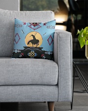 Native American Square Pillowcase aos-pillow-square-front-lifestyle-05