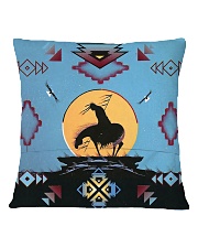 Native American Square Pillowcase back
