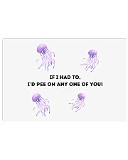 friends joey and monica jellyfish sting 17x11 Poster thumbnail
