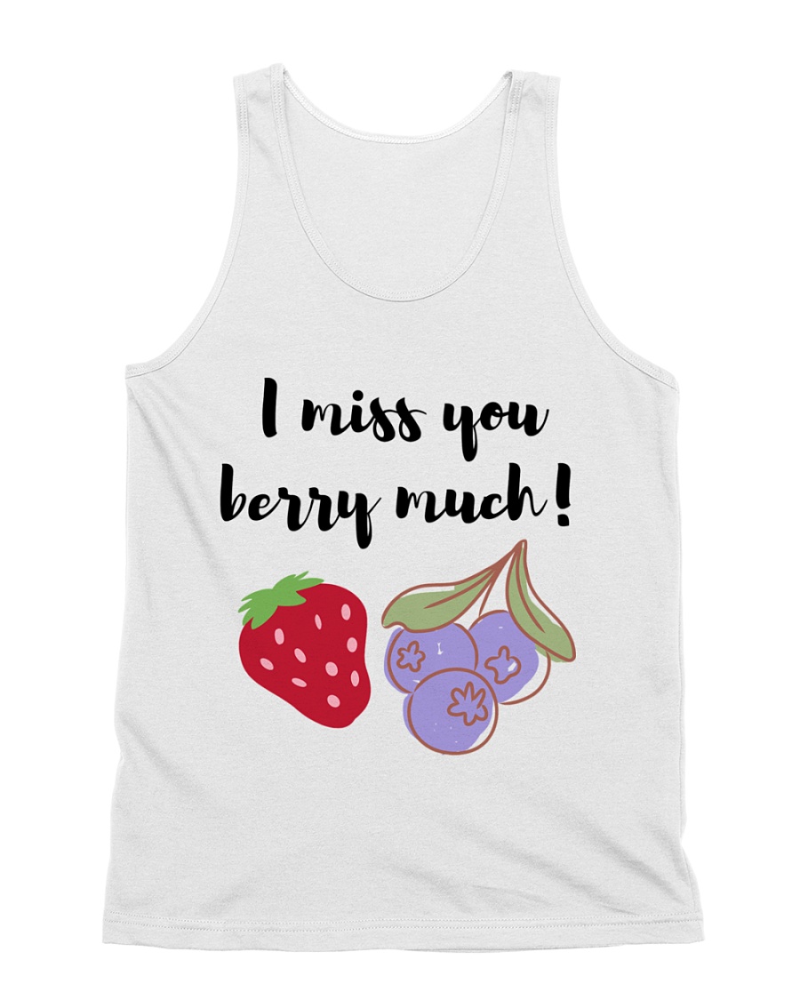 I miss you berry much All-over Unisex Tank